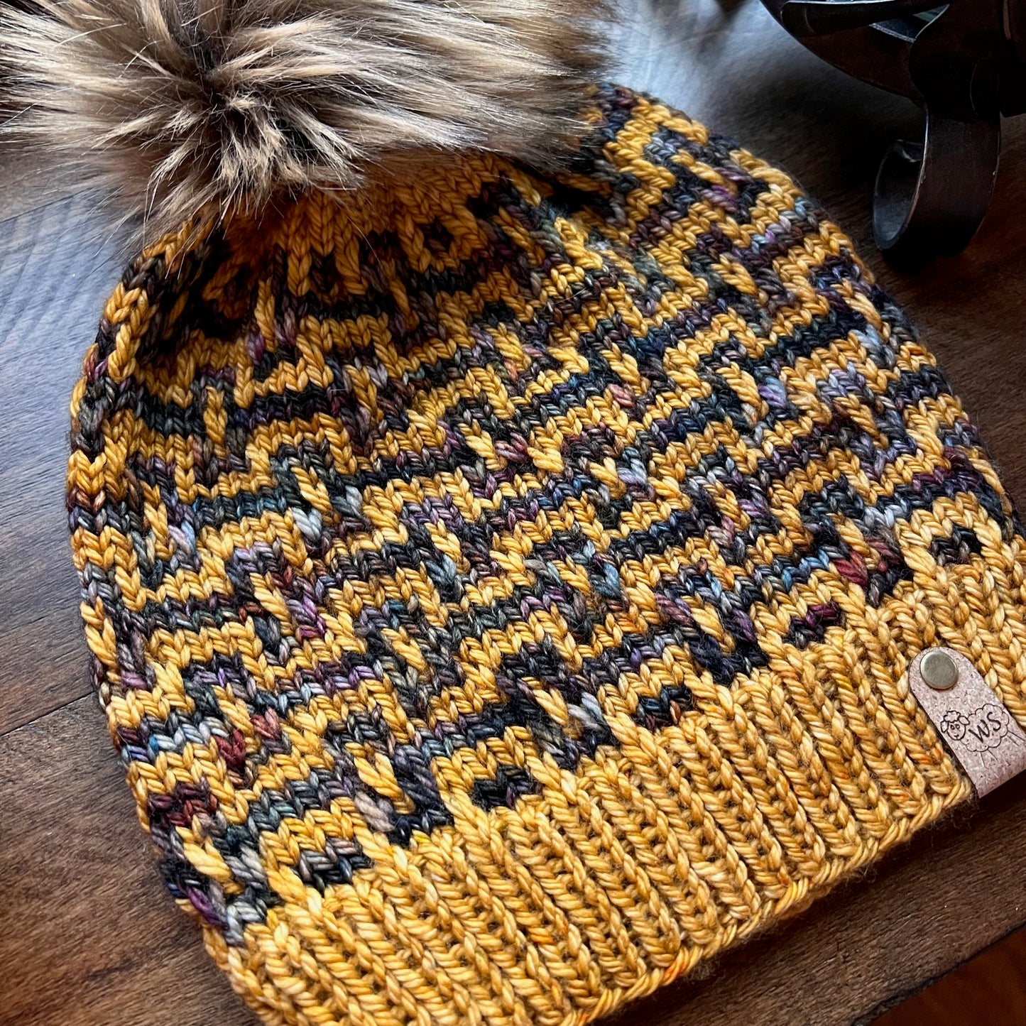 Corn Maze Beanie - Adult Medium