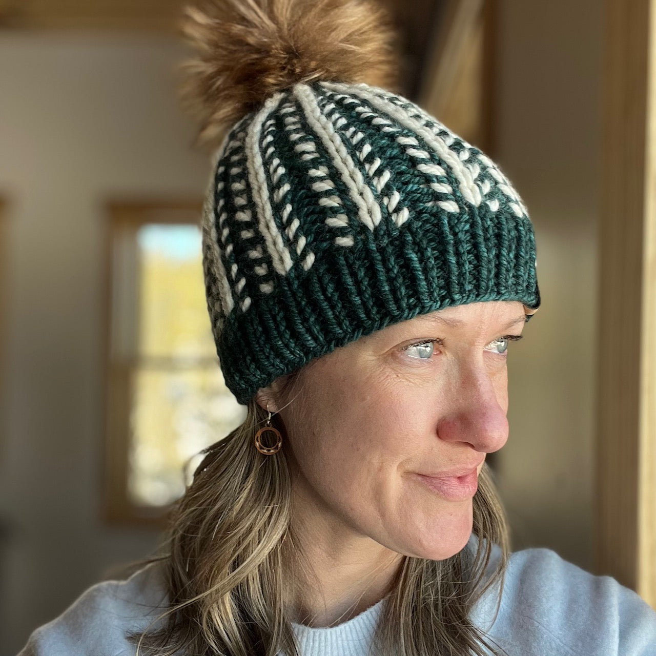 Wild Lupine Beanie Pattern