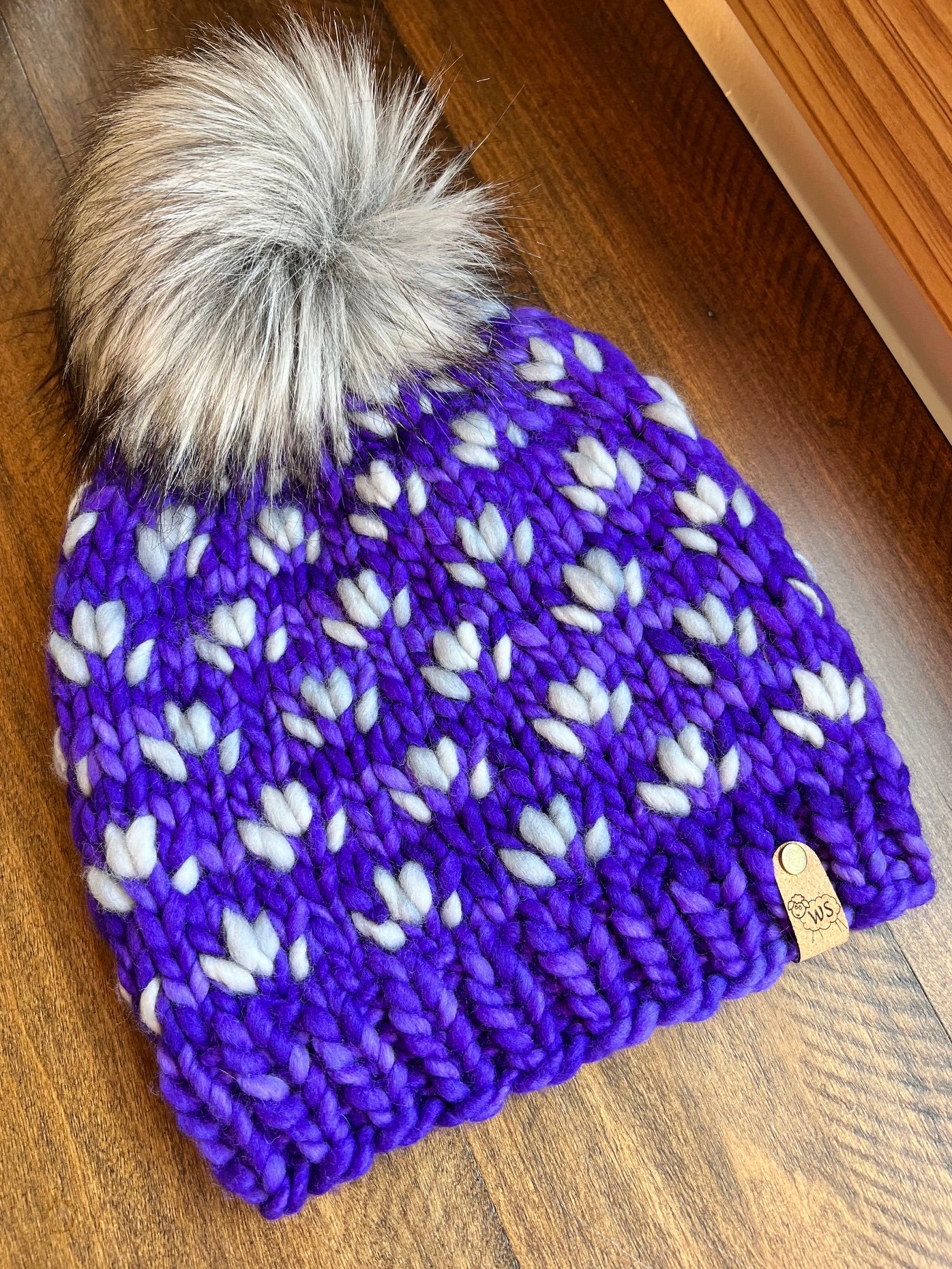 Tiny Tulip Beanie - Adult Medium