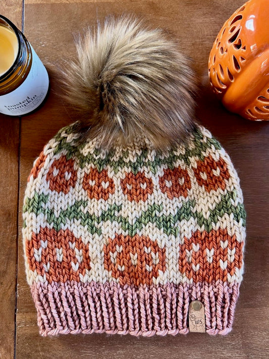 Great Pumpkin Beanie - Adult Medium