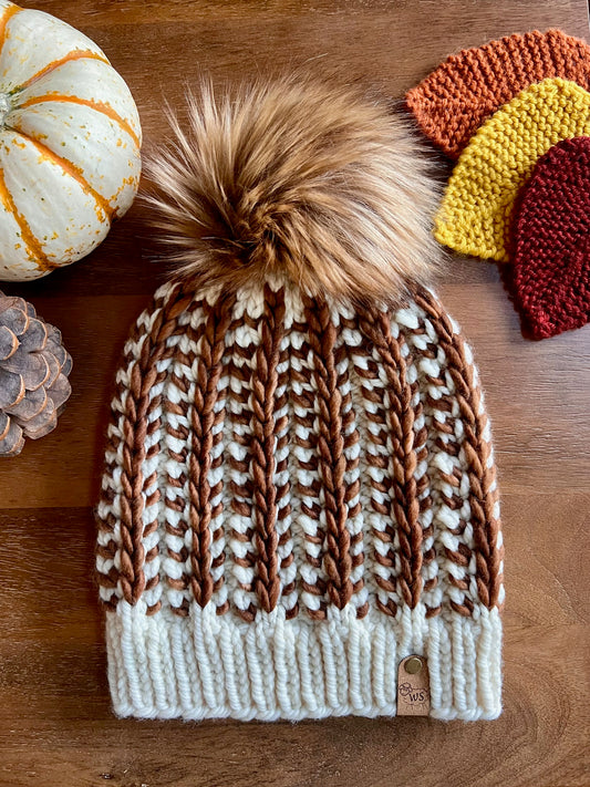 Wild Lupine Beanie - Adult Medium