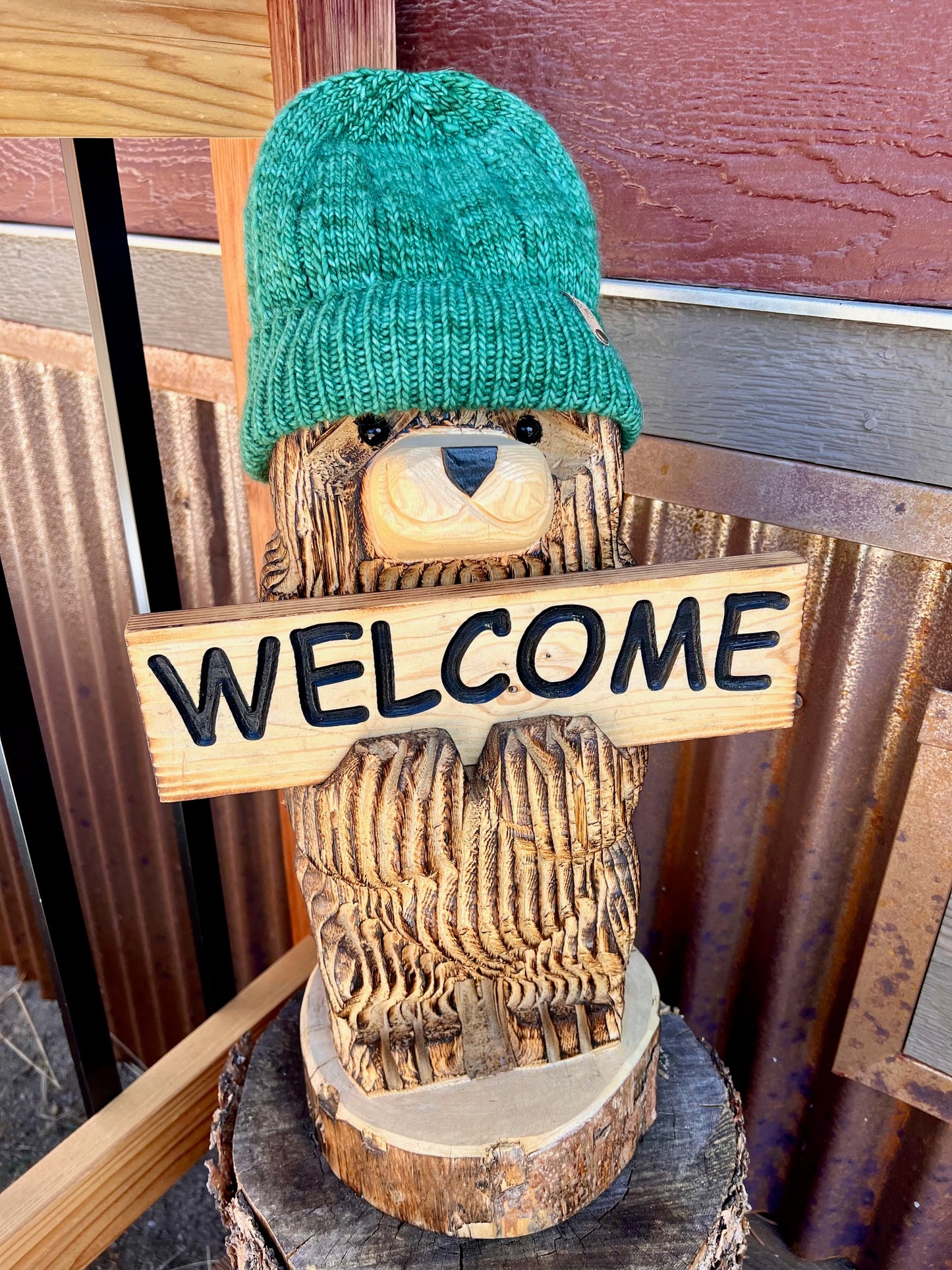 Ponderosa Pine Beanie - Adult Small