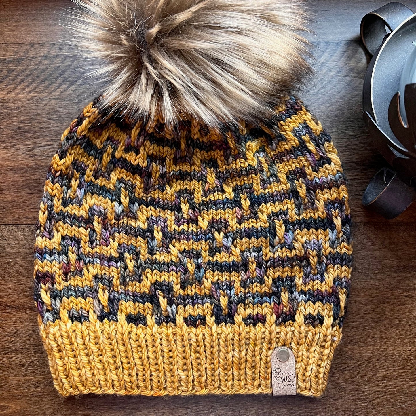 Corn Maze Beanie - Adult Medium