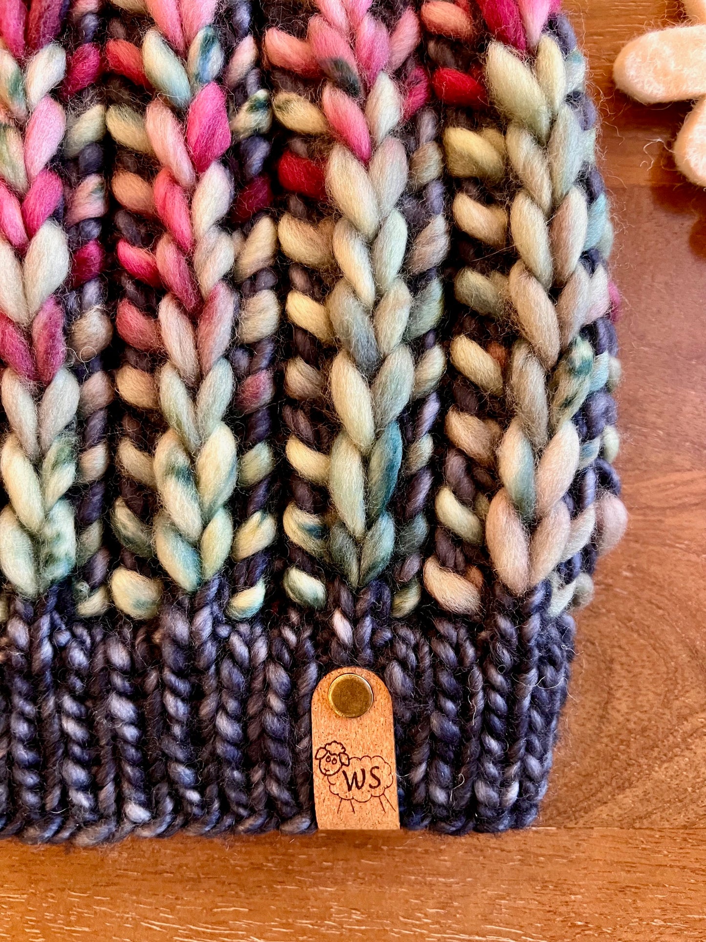 Wild Lupine Beanie - Adult Medium