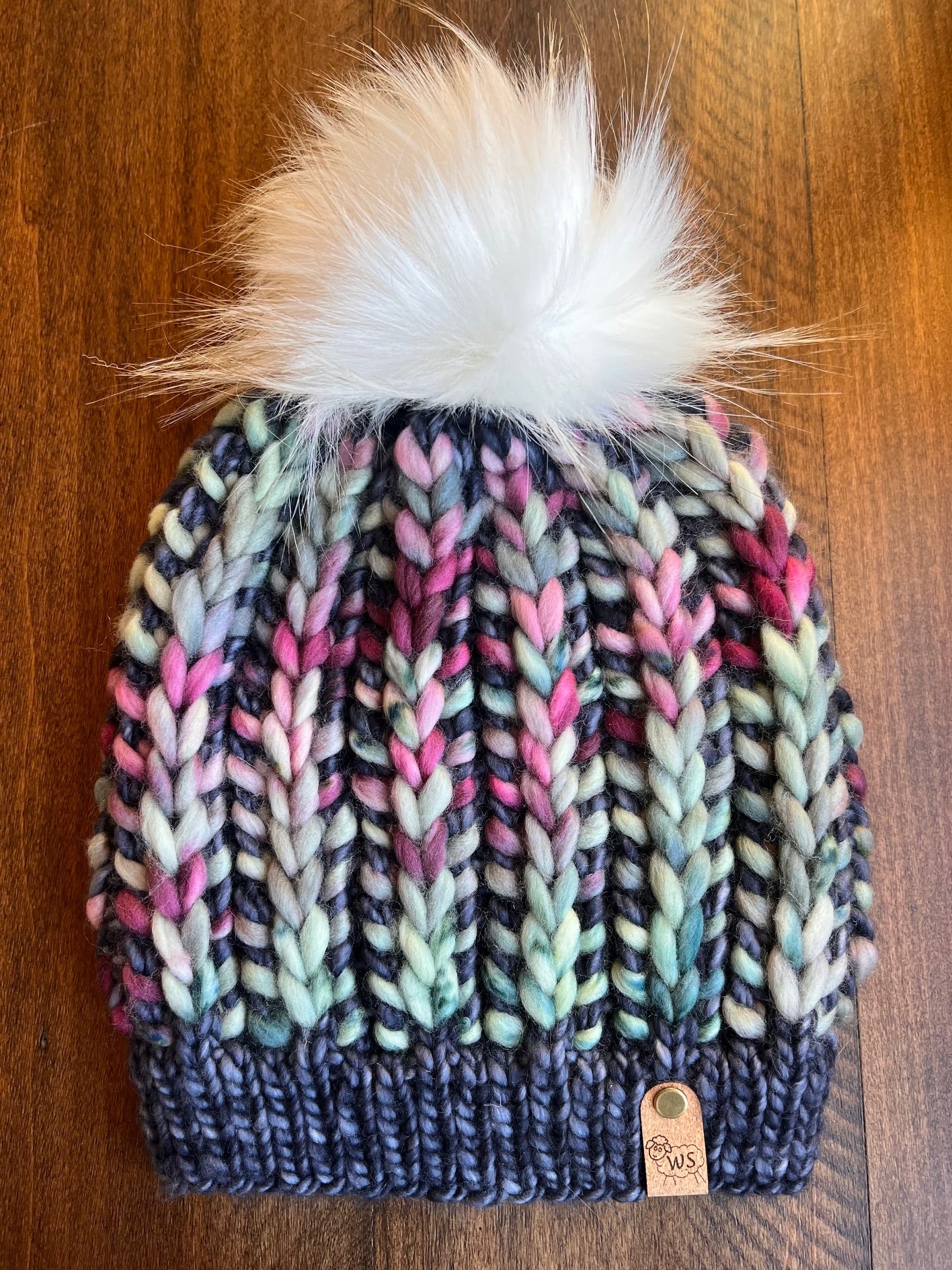 Wild Lupine Beanie - Adult Medium