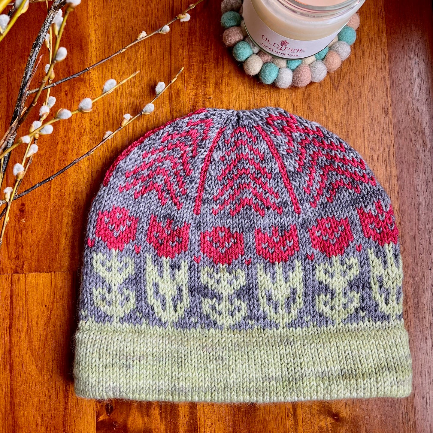 Blossom Beanie - Adult Medium