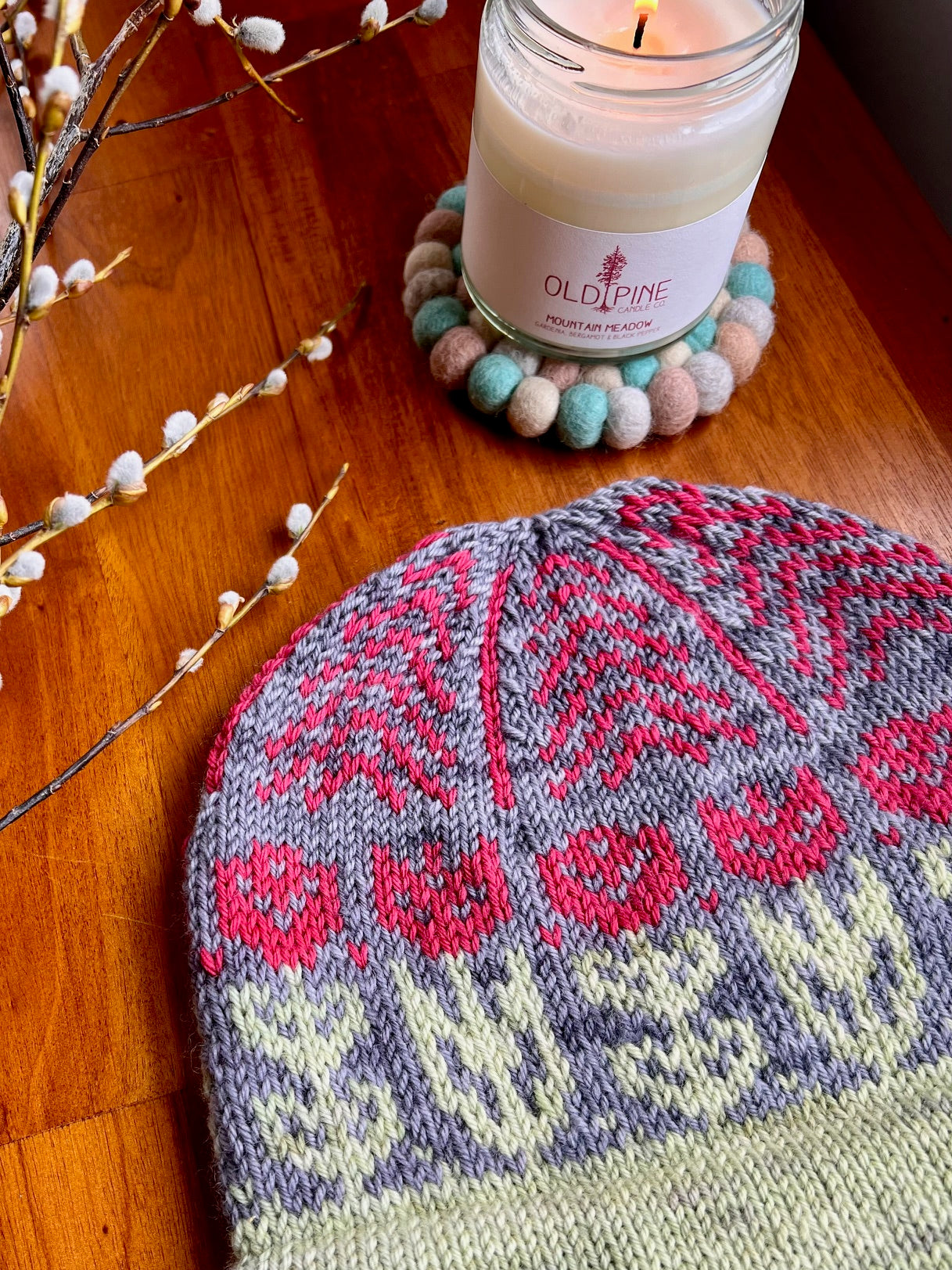 Blossom Beanie - Adult Medium