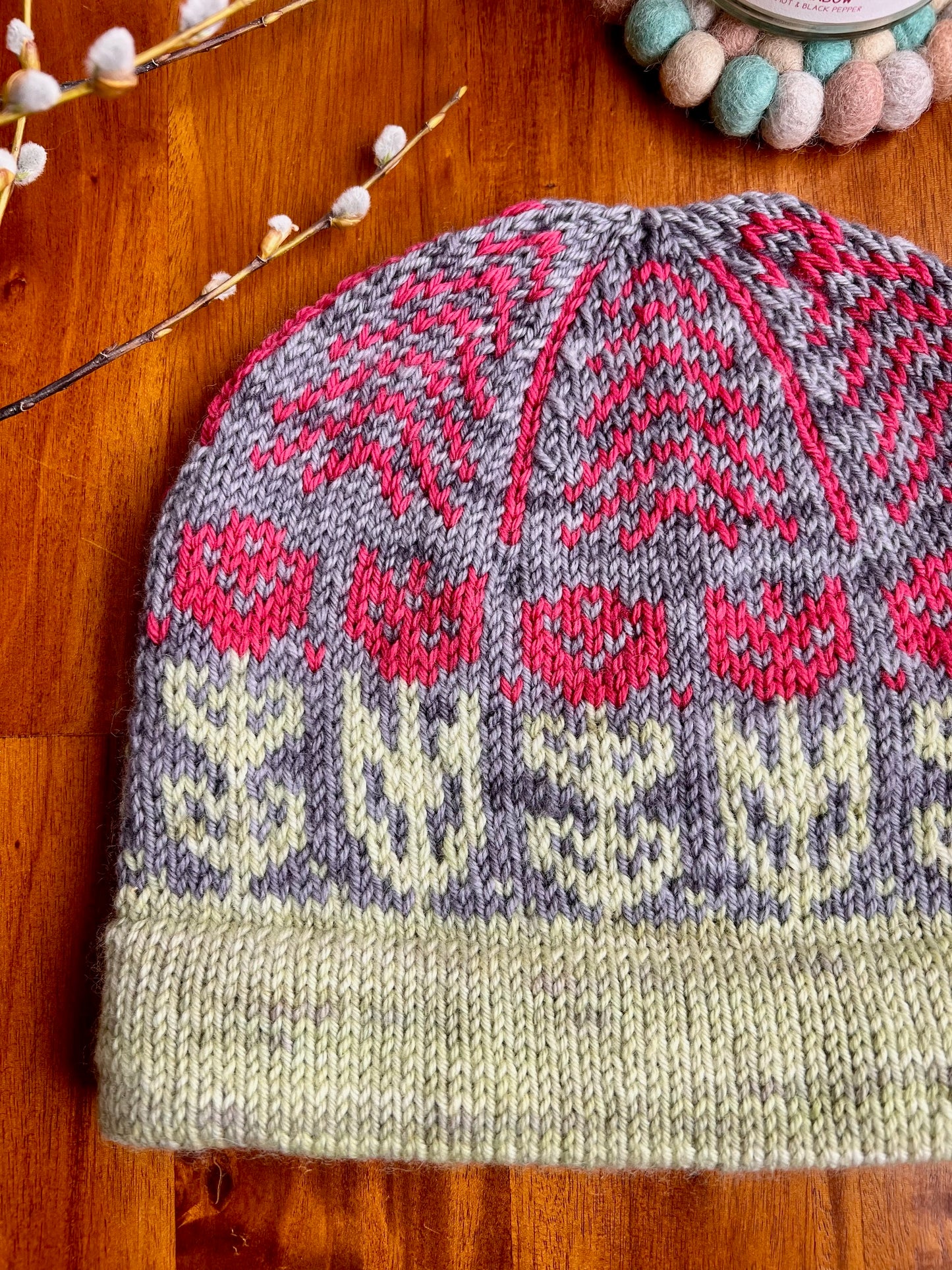 Blossom Beanie - Adult Medium
