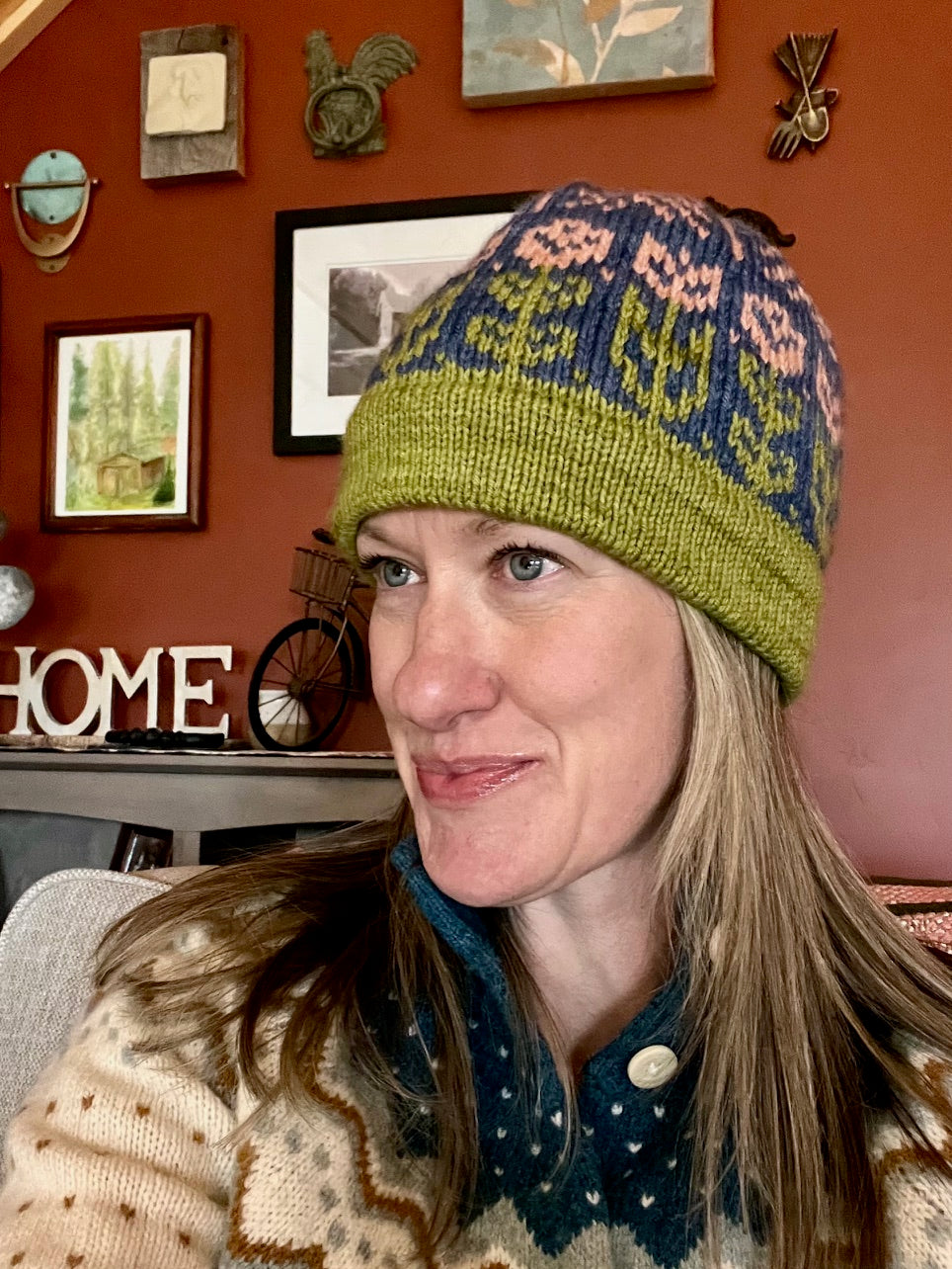 Blossom Beanie - Adult Medium