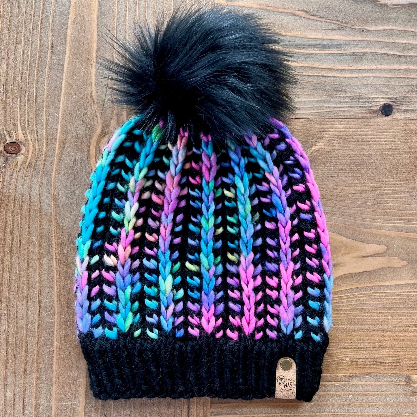 Wild Lupine Beanie - Adult Medium