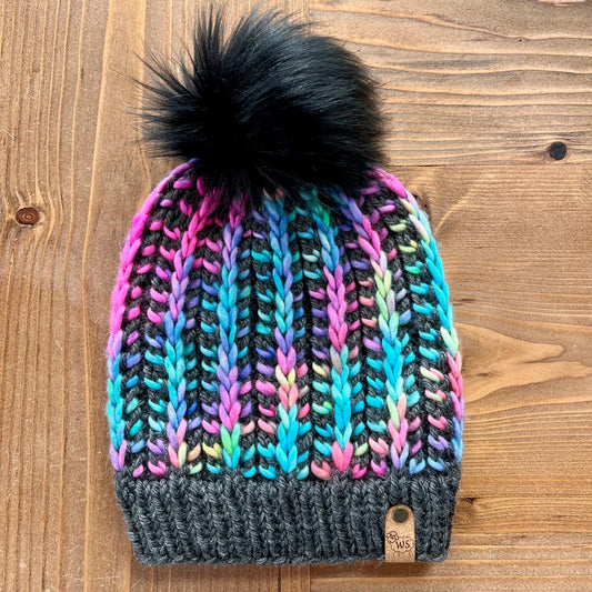 Wild Lupine Beanie - Adult Medium