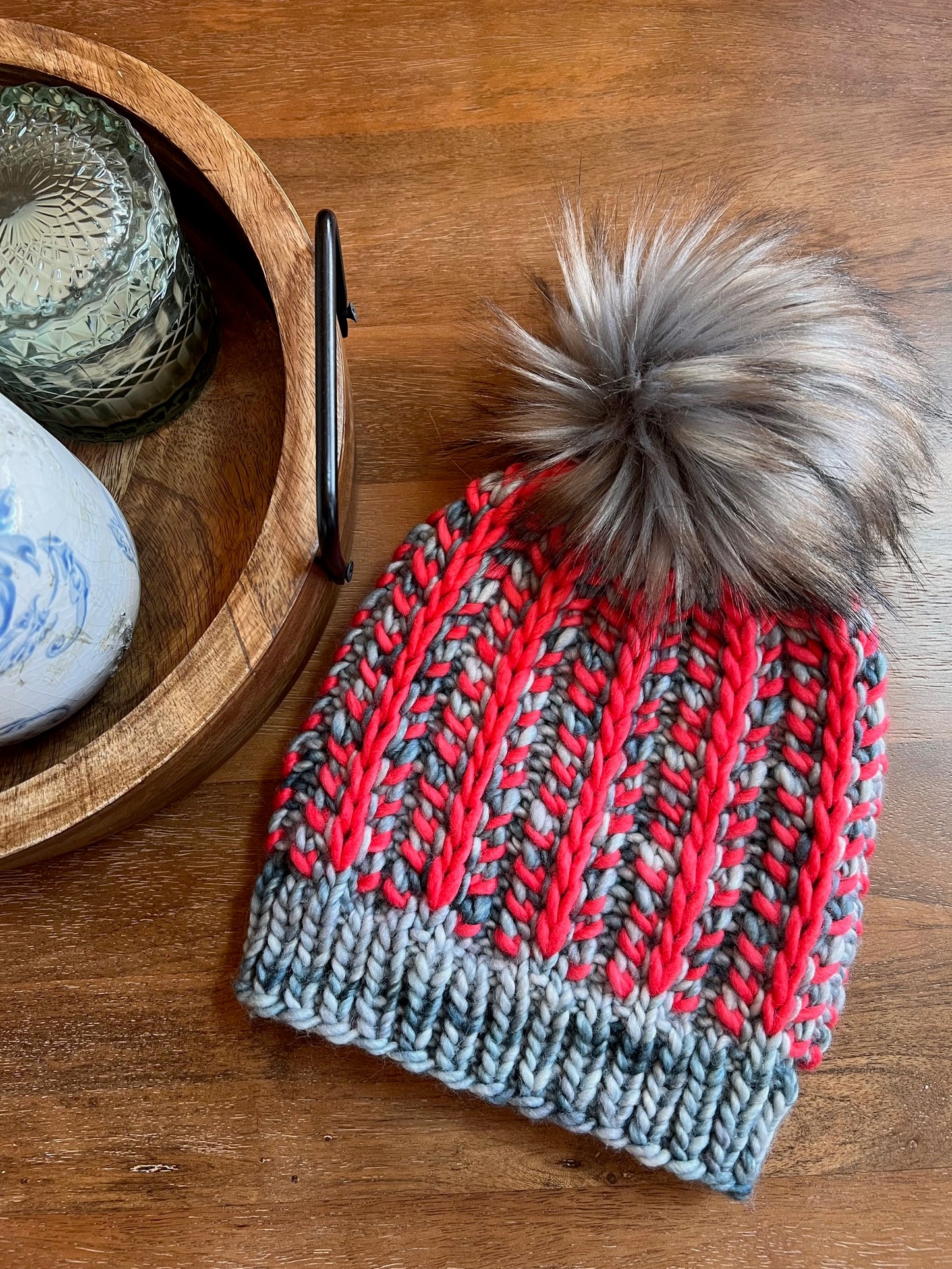 Wild Lupine Beanie - Adult Medium
