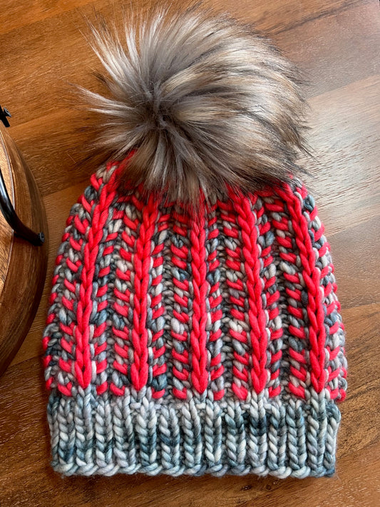 Wild Lupine Beanie - Adult Medium