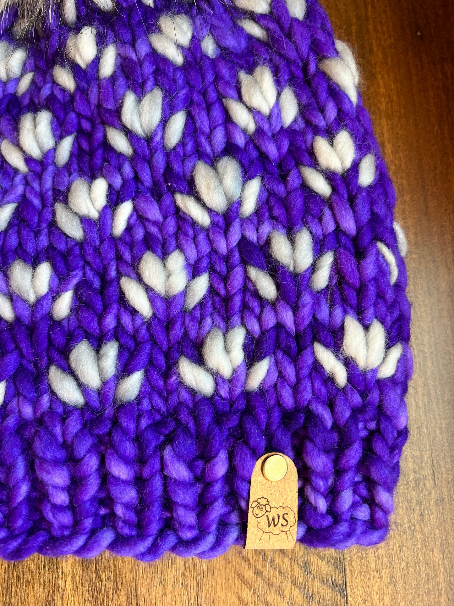 Tiny Tulip Beanie - Adult Medium