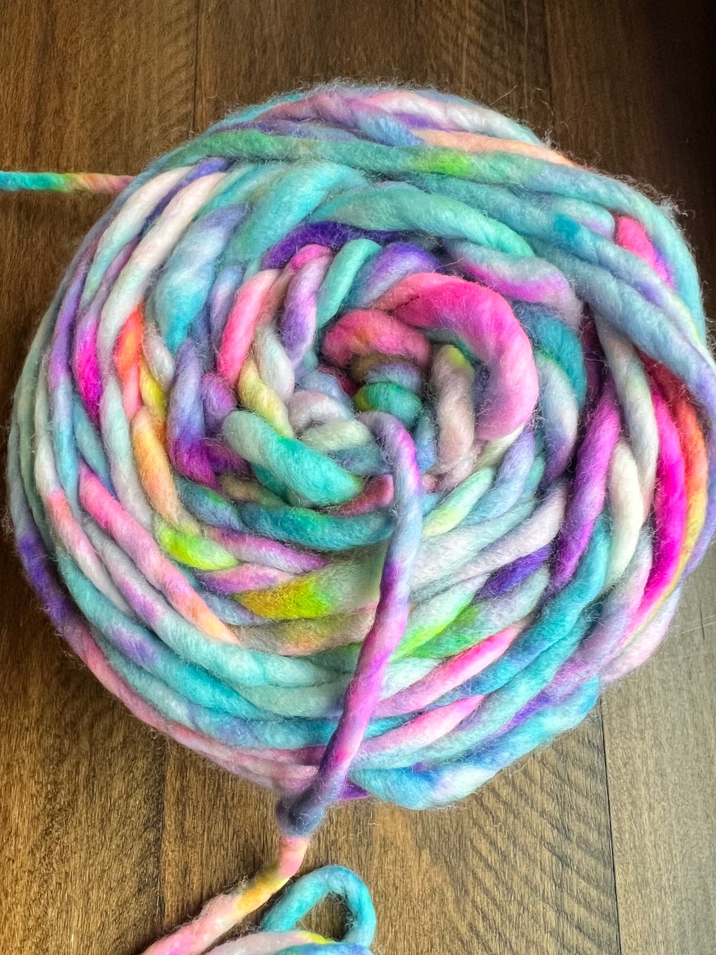 Contrast Yarn for Tiny Tulip Beanie
