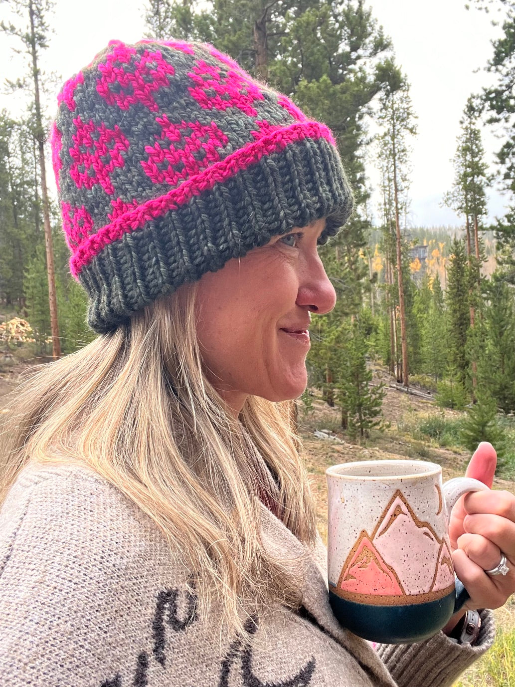 Autumn Leaves Hat - Adult Medium