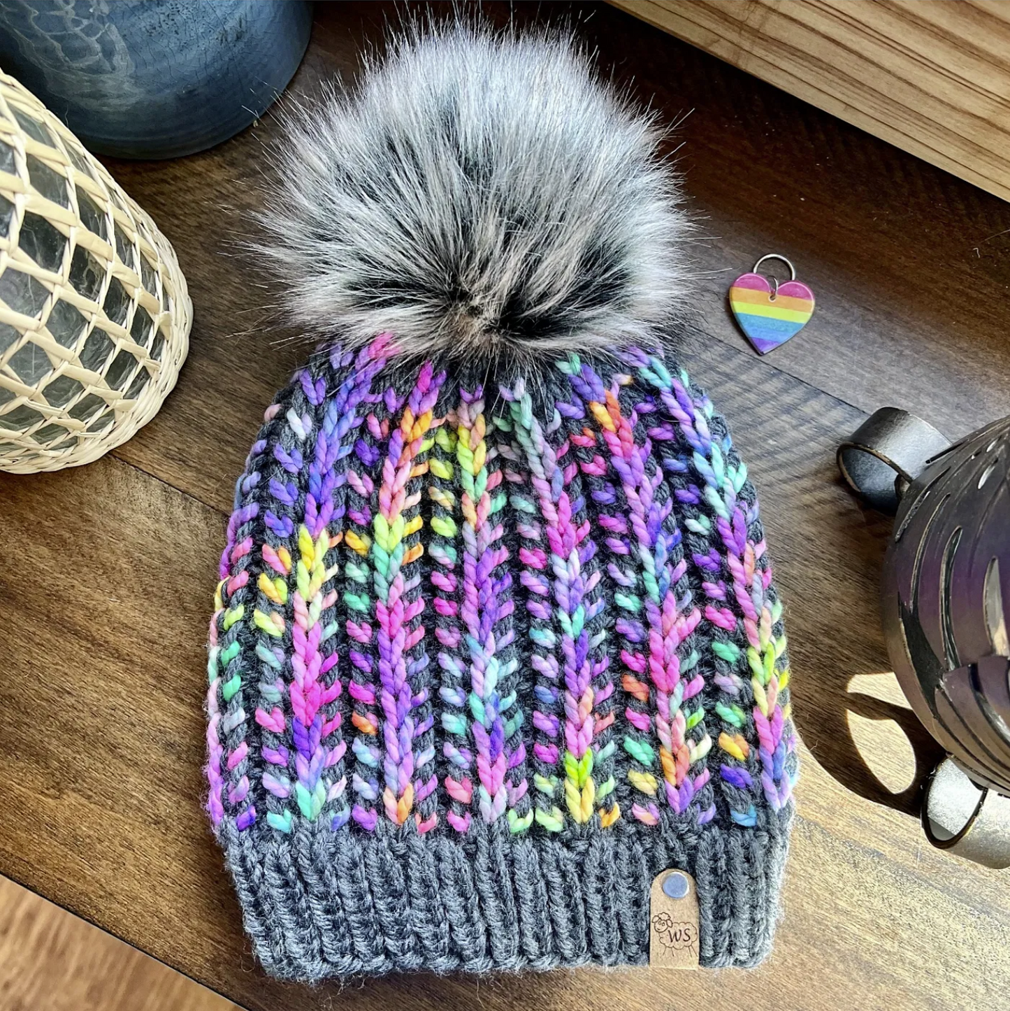 Wild Lupine Beanie Pattern